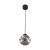 ZULIA Lampa wisząca 1 5724 TK Lighting Czarny Grafitowy