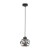 ZULIA Lampa wisząca 1 5724 TK Lighting Czarny Grafitowy