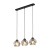 ZULIA Lampa wisząca 3 5725 TK Lighting Czarny Grafitowy