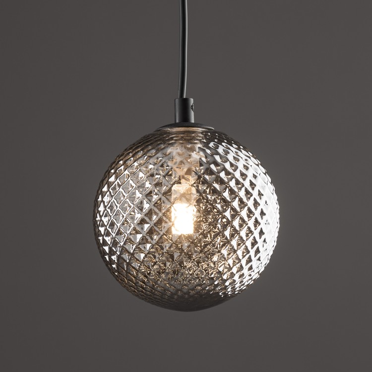 ELENA Lampa wisząca 1 5745 TK Lighting Czarny Grafitowy