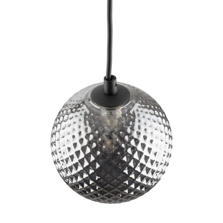 ELENA Lampa wisząca 1 5745 TK Lighting Czarny Grafitowy