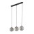 ELENA Lampa wisząca 3 5746 TK Lighting Czarny Grafitowy