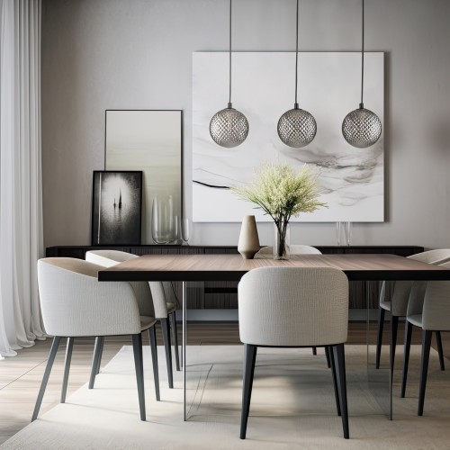 ELENA Lampa wisząca 3 5746 TK Lighting Czarny Grafitowy