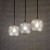 ELENA Lampa wisząca 3 5746 TK Lighting Czarny Grafitowy