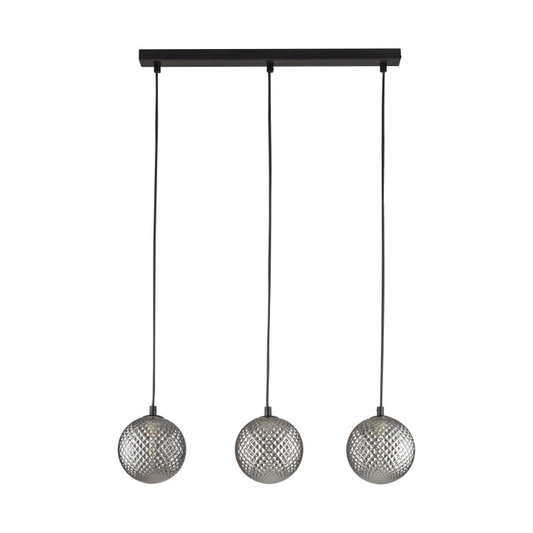 ELENA Lampa wisząca 3 5746 TK Lighting Czarny Grafitowy
