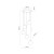 ELENA Lampa wisząca 5 5747 TK Lighting Czarny Grafitowy
