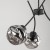 ZULIA Lampa wisząca 3 5748 TK Lighting Czarny Grafitowy