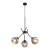 ZULIA Lampa wisząca 3 5748 TK Lighting Czarny Grafitowy