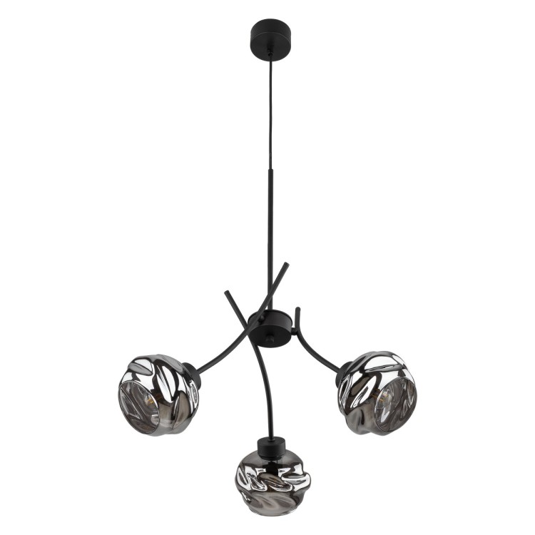 ZULIA Lampa wisząca 3 5748 TK Lighting Czarny Grafitowy