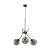 ZULIA Lampa wisząca 3 5748 TK Lighting Czarny Grafitowy