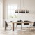 NICOL Lampa wisząca 4 4802 TK Lighting Czarny Beżowy, Czarny