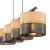 NICOL Lampa wisząca 4 4802 TK Lighting Czarny Beżowy, Czarny