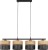 NICOL Lampa wisząca 4 4802 TK Lighting Czarny Beżowy, Czarny