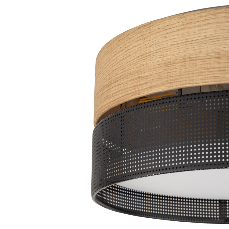NICOL Lampa sufitowa 4 4800 TK Lighting Biały, Dąb Czarny