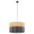 NICOL Lampa wisząca 3 4798 TK Lighting Czarny Brązowy, Czarny