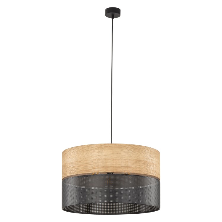 NICOL Lampa wisząca 3 4798 TK Lighting Czarny Brązowy, Czarny