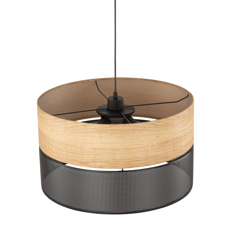 NICOL Lampa wisząca 3 4798 TK Lighting Czarny Brązowy, Czarny