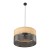 NICOL Lampa wisząca 3 4798 TK Lighting Czarny Brązowy, Czarny