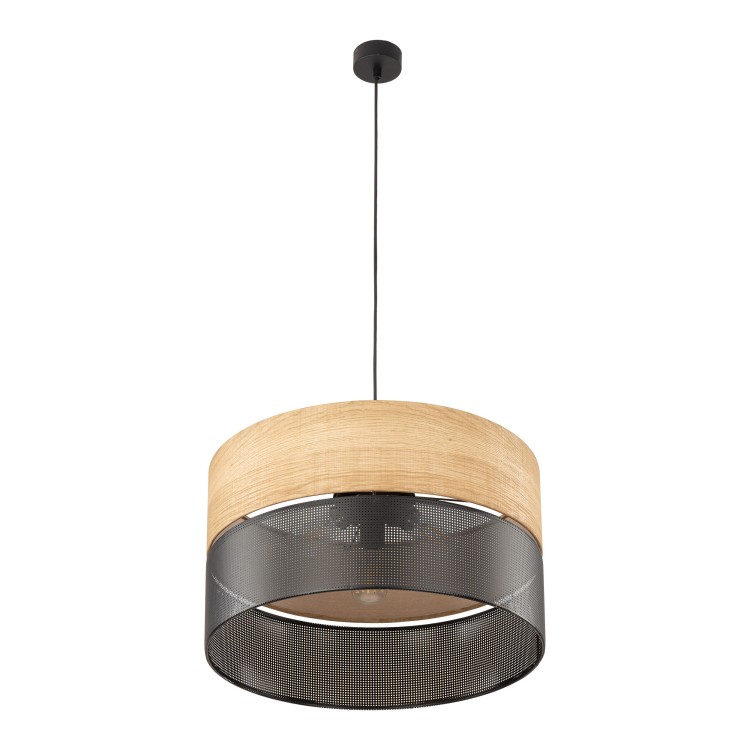 NICOL Lampa wisząca 3 4798 TK Lighting Czarny Brązowy, Czarny