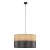 NICOL Lampa wisząca 3 4798 TK Lighting Czarny Brązowy, Czarny