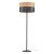 NICOL Lampa podłogowa 1 5123 TK Lighting Czarny Brązowy, Czarny