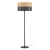 NICOL Lampa podłogowa 1 5123 TK Lighting Czarny Brązowy, Czarny