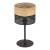 NICOL Lampka nocna 1 5124 TK Lighting Czarny Brązowy, Czarny