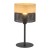 NICOL Lampka nocna 1 5124 TK Lighting Czarny Brązowy, Czarny