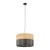 NICOL Lampa wisząca 1 4799 TK Lighting Dąb, Czarny Czarny