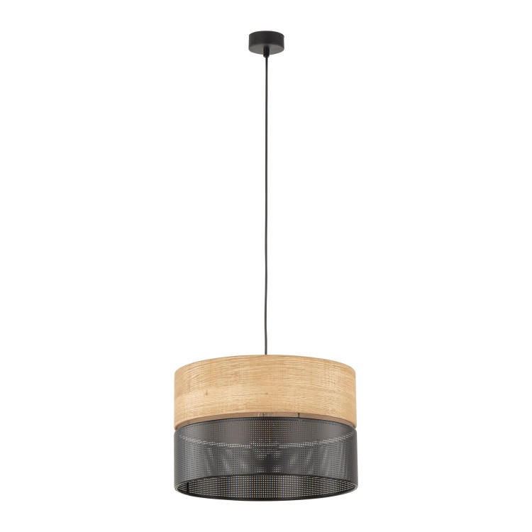NICOL Lampa wisząca 1 4799 TK Lighting Dąb, Czarny Czarny