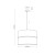 NICOL Lampa wisząca 1 4799 TK Lighting Dąb, Czarny Czarny