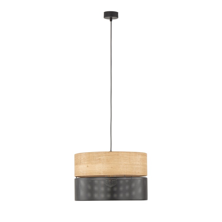 NICOL Lampa wisząca 1 4799 TK Lighting Dąb, Czarny Czarny