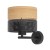 NICOL Kinkiet 1 6539 TK Lighting Czarny Brązowy, Czarny