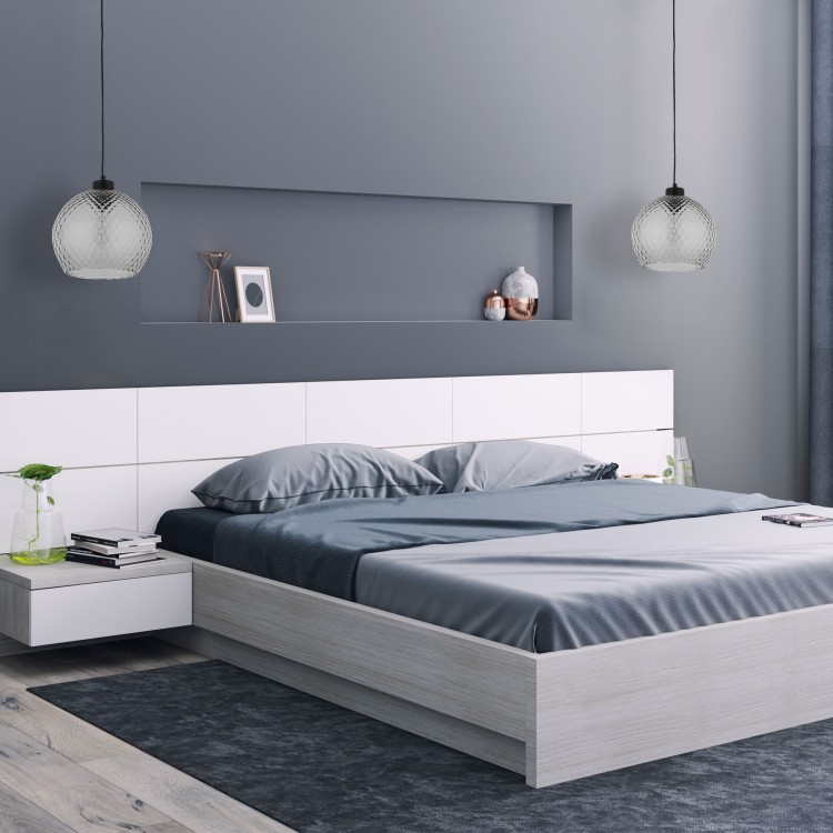 DEVON Lampa wisząca 1 GRAFIT 250 4626 TK Lighting Czarny Granatowy
