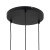 DEVON Lampa wisząca 3 Koło 4627 TK Lighting Czarny Grafitowy