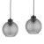 DEVON Lampa wisząca 3 Listwa 4628 TK Lighting Czarny Grafitowy