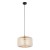 ALMA Lampa wisząca 1 BURSZTYN 4900 TK Lighting Złoty, Czarny Bursztynowy