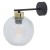DEVON Kinkiet 1 4629 TK Lighting Złoty, Czarny Transparentny