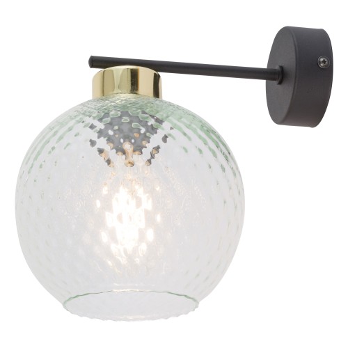 DEVON Kinkiet 1 4629 TK Lighting Złoty, Czarny Transparentny