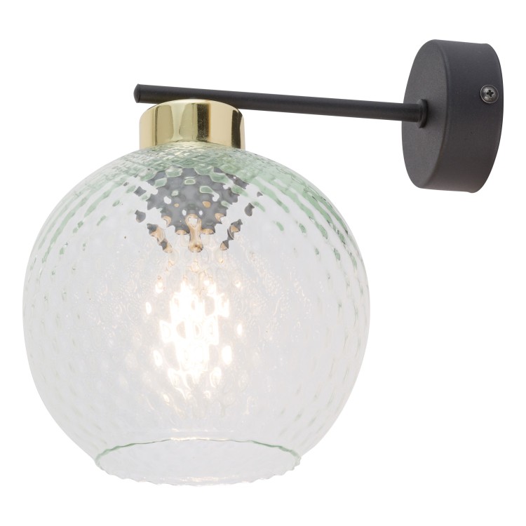 DEVON Kinkiet 1 4629 TK Lighting Złoty, Czarny Transparentny