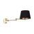 GLORY BLACK Kinkiet 1 6483 TK Lighting Złoty Czarny