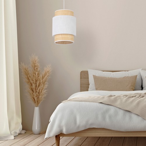 BOHO NEW WHITE Lampa wisząca 1 200 5652 TK Lighting Biały Biały