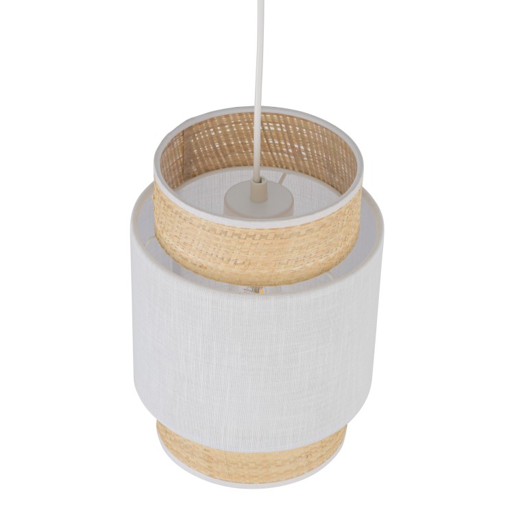 BOHO NEW WHITE Lampa wisząca 1 200 5652 TK Lighting Biały Biały