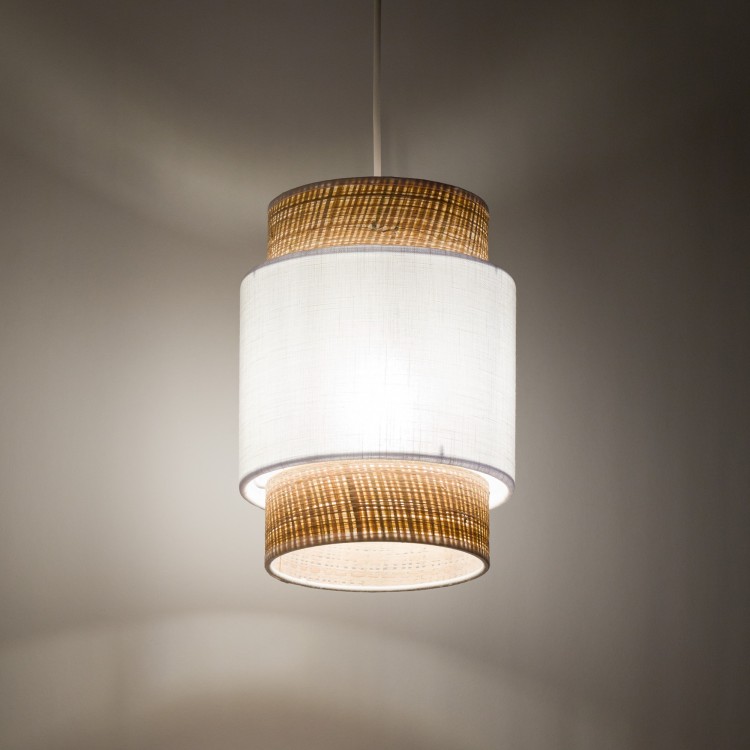 BOHO NEW WHITE Lampa wisząca 1 200 5652 TK Lighting Biały Biały