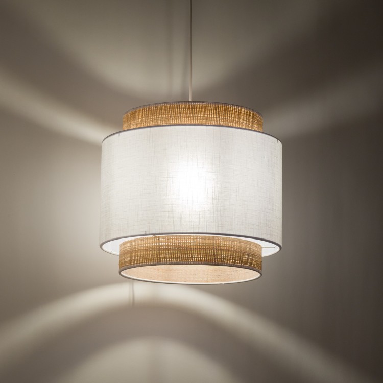 BOHO NEW WHITE Lampa wisząca 1 5653 TK Lighting Biały Biały