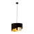 GRANT BLACK Lampa wisząca 1 4823 TK Lighting Czarny Złoty, Czarny