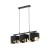 GRANT BLACK Lampa wisząca 3 4824 TK Lighting Czarny Złoty, Czarny