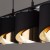 GRANT BLACK Lampa wisząca 4 4825 TK Lighting Czarny Złoty, Czarny