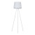 ISEO WHITE Lampa podłogowa 1 5420 TK Lighting Biały Biały