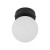 VOX Lampa sufitowa 1 5613 TK Lighting Czarny Biały